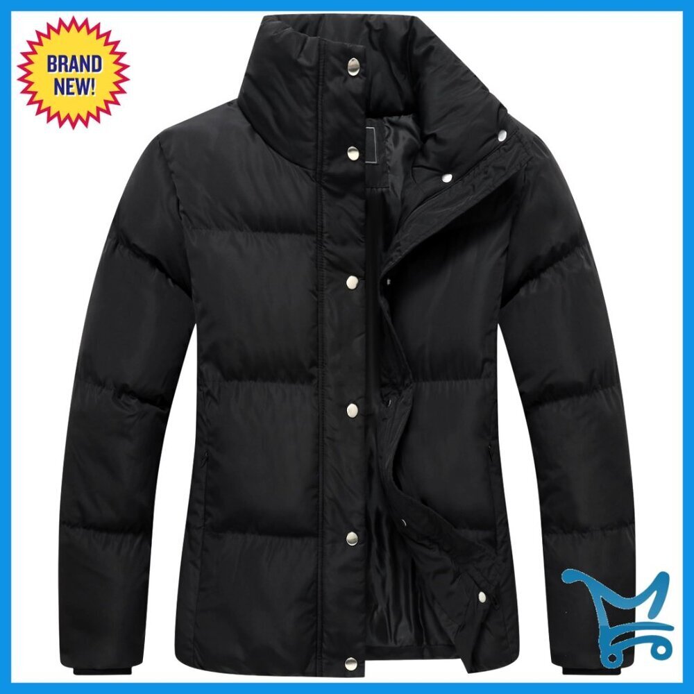 Women's Waterproof Down Puffer Jacket Long Sleeve Winter Coat Warm Parka